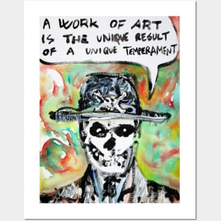 SKULLS QUOTING OSCAR WILDE .6 Posters and Art